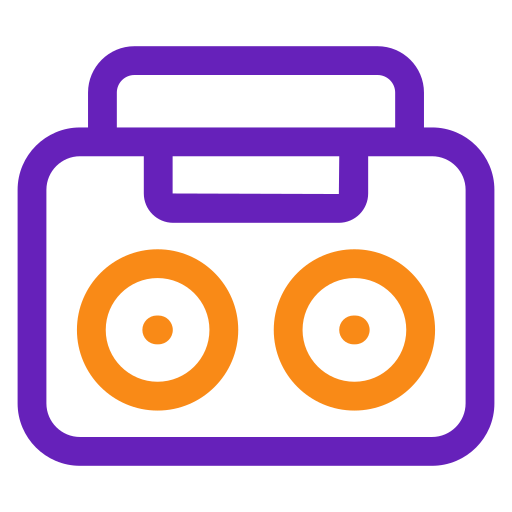 boombox icono gratis