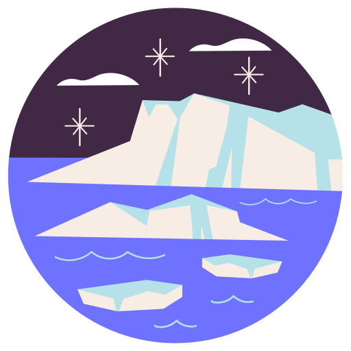 North Pole Stickers - Free Nature Stickers