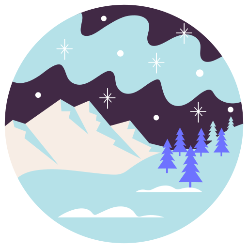 North pole Stickers - Free nature Stickers