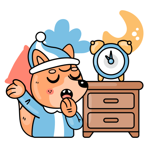 bettzeit kostenlos Sticker