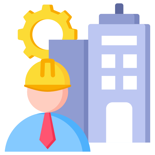ingeniería civil icono gratis