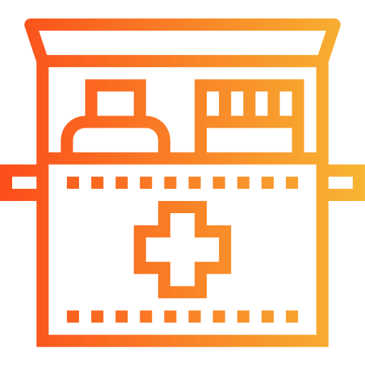 Emergency kit free icon