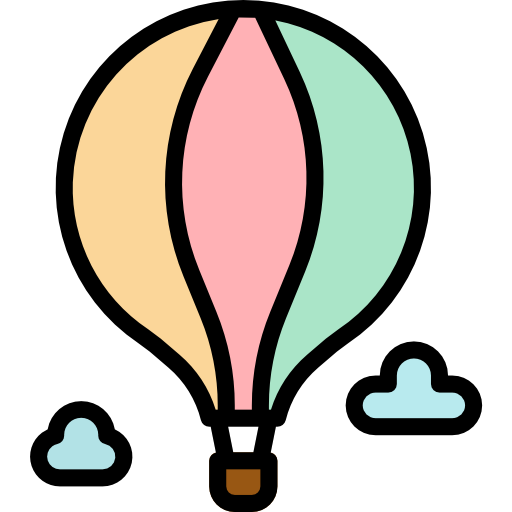 Hot air balloon Free Icon