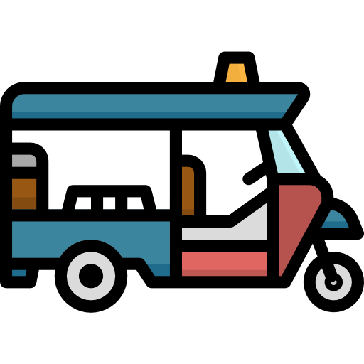 Rickshaw - Free transportation icons