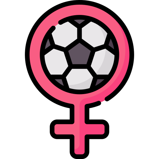 futbol femenino icono gratis