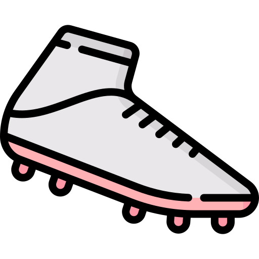 zapatos de fútbol icono gratis