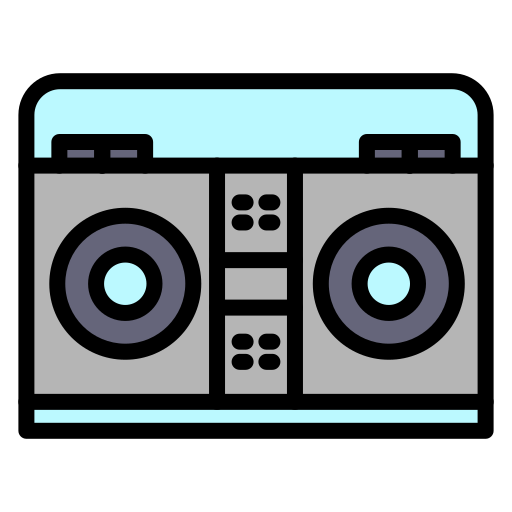 boombox icono gratis