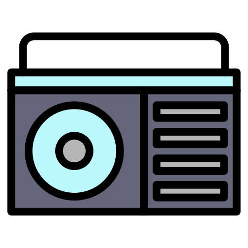 boombox icono gratis