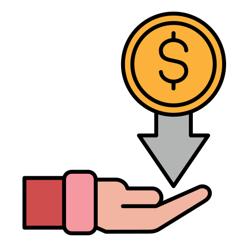 Cash back free icon Cash back free icon