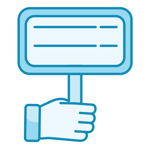 Sign free icon Sign free icon