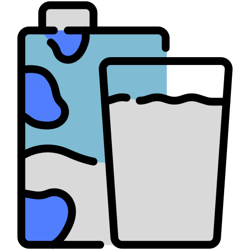Milk free icon Milk free icon