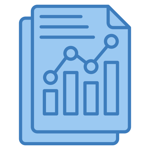 gráfico de barras icono gratis