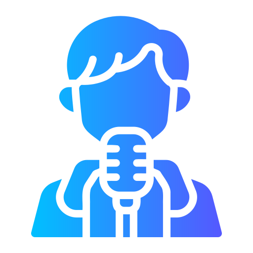 가수 무료 아이콘 가수 무료 아이콘