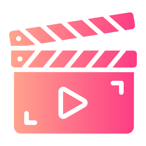 Clapperboard free icon