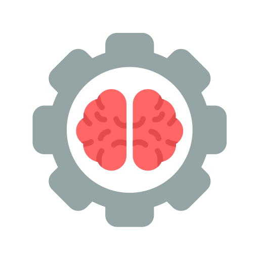 proceso de pensamiento icono gratis