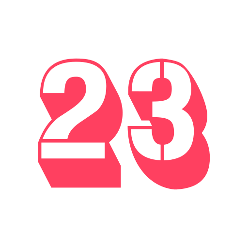 número 23 grátis ícone número 23 grátis ícone
