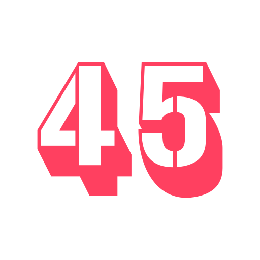 45 icono gratis