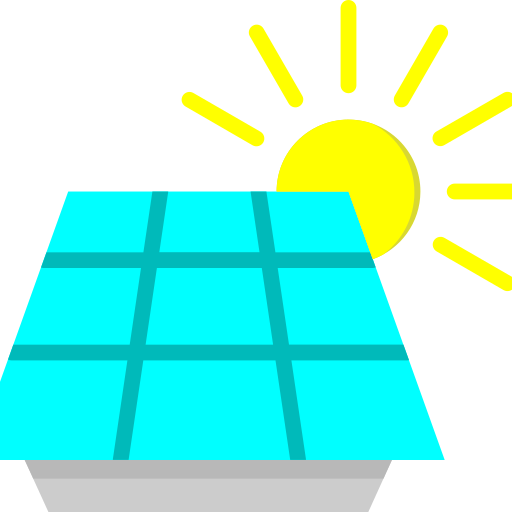 panel solar icono gratis