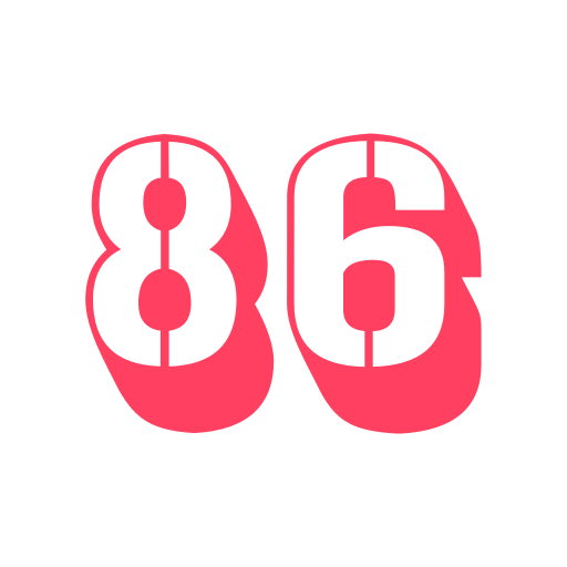86 icono gratis