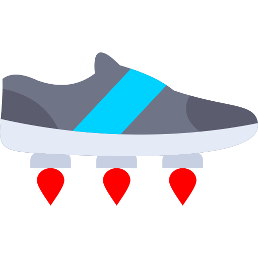 zapatos voladores icono gratis