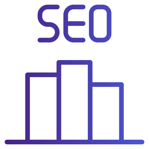 gráfico de seo icono gratis