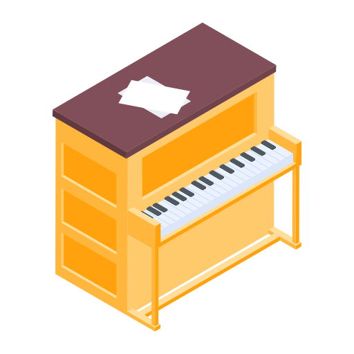 piano icono gratis