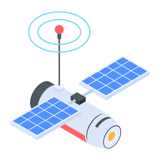 satélite icono gratis