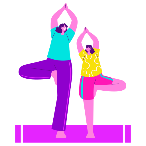 Yoga Stickers - Free wellness Stickers