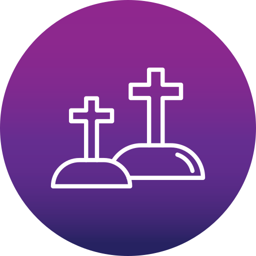 cementerio icono gratis