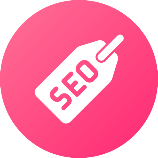 etiqueta seo icono gratis