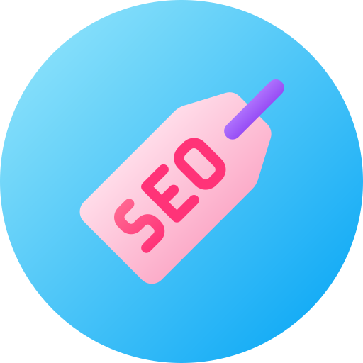 etiqueta seo icono gratis