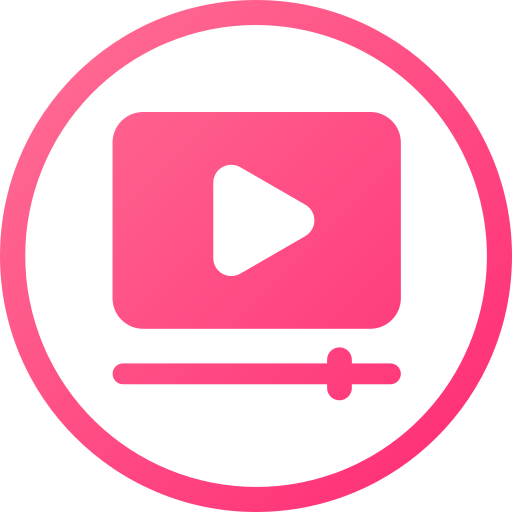 reproductor de video icono gratis