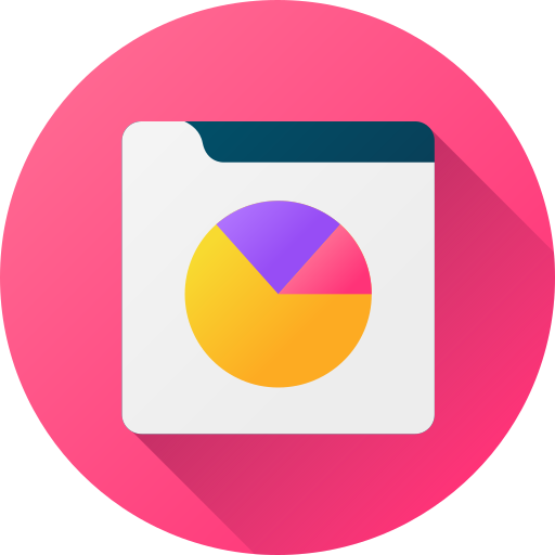 gráfico circular icono gratis