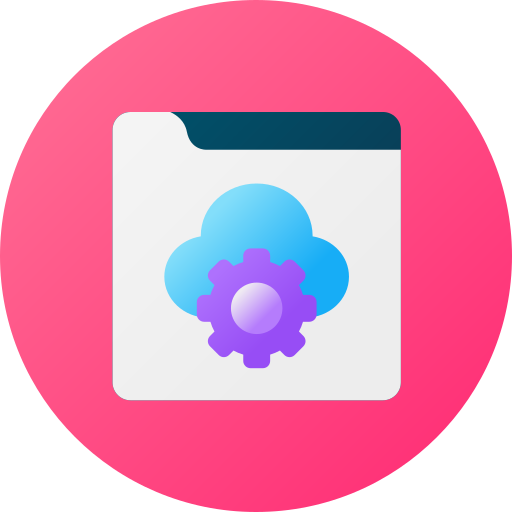 computación en la nube icono gratis