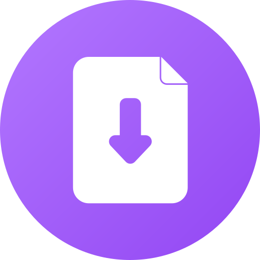 descarga de archivos icono gratis