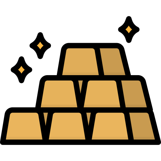 Free Icon | Gold ingot