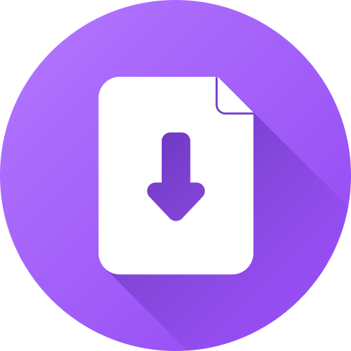 descarga de archivos icono gratis