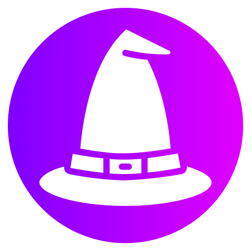 sombrero de bruja icono gratis