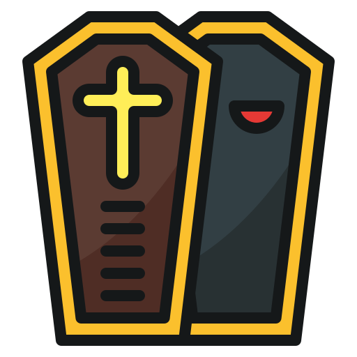 ataúd icono gratis