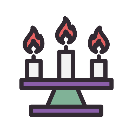 candelabro icono gratis