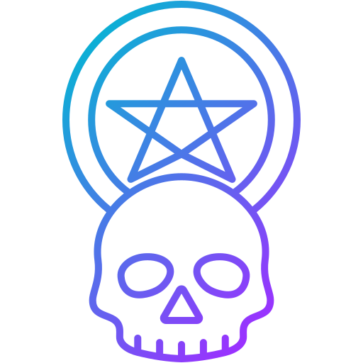 magia negra icono gratis