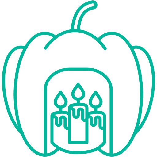 Halloween candle free icon Halloween candle free icon