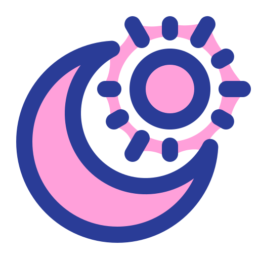 Sun and moon free icon Sun and moon free icon