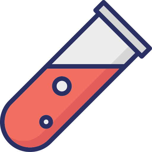 시험관 무료 아이콘