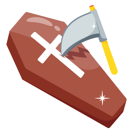 ataúd icono gratis