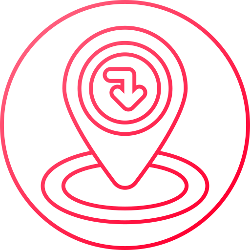 pfeil nach unten kostenlos Icon