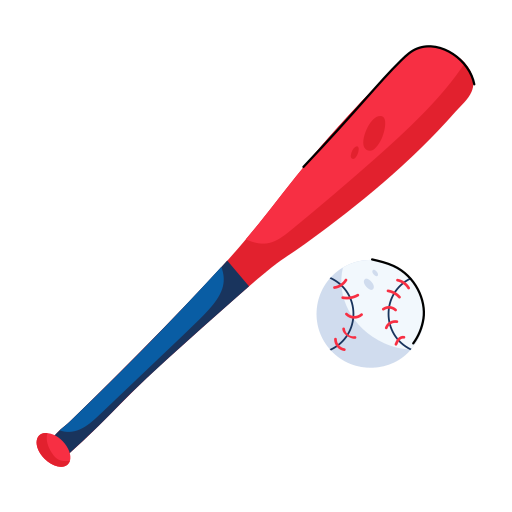 deporte de béisbol icono gratis