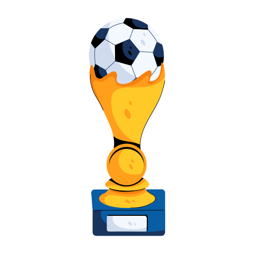 trofeo de futbol icono gratis