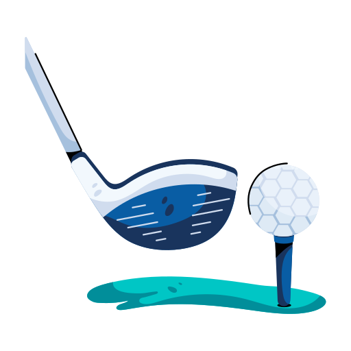 clube de golf grátis ícone