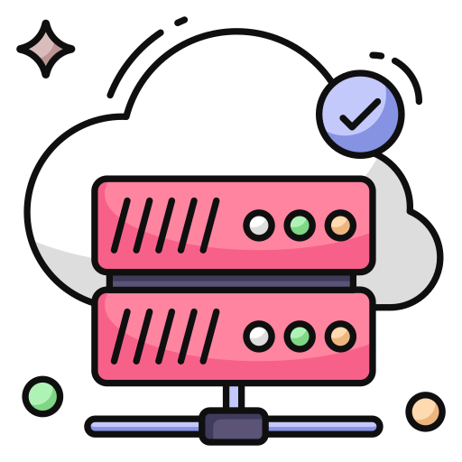 servidor en la nube icono gratis